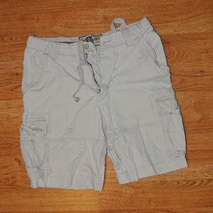 Abercrombie & Fitch Boys 16 White Cargo Shorts
